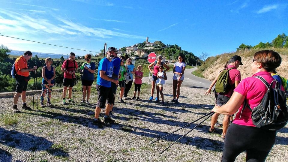 23.9.2018 Iniciació a la marxa nòrdica  Argençola -  Martí Garrancho