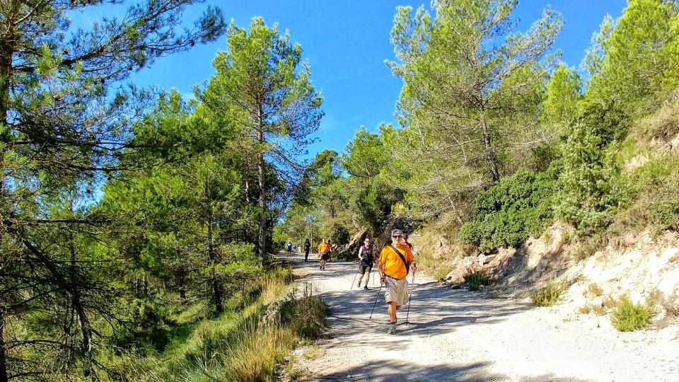 23.9.2018 Iniciació a la marxa nòrdica  Argençola -  Martí Garrancho