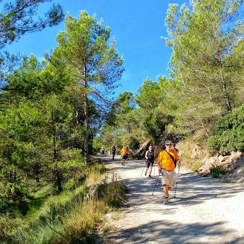 23.9.2018 Iniciació a la marxa nòrdica  Argençola -  Martí Garrancho