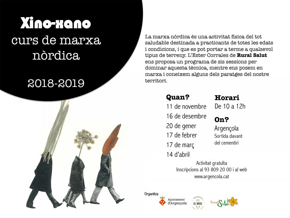 Xino-Xano 'Curs de marxa nòrdica 2018-19'