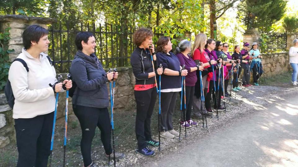 11.11.2018 Curs de Marxa Nòrdica  Argençola -  Rural Salut