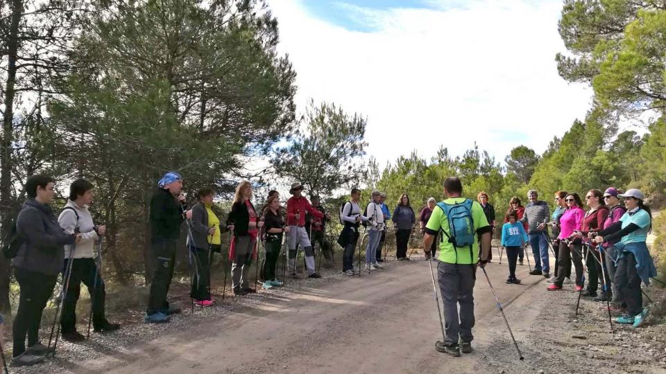 11.11.2018 Curs de Marxa Nòrdica  Argençola -  Rural Salut