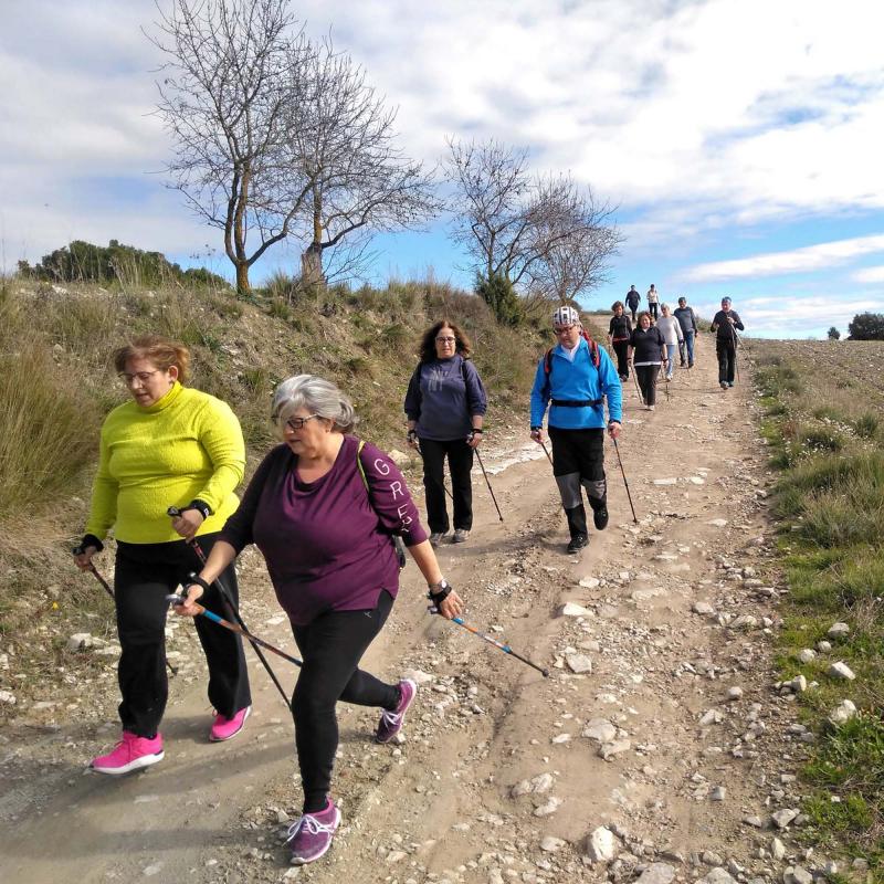 11.11.2018 Curs de Marxa Nòrdica  Argençola -  Rural Salut