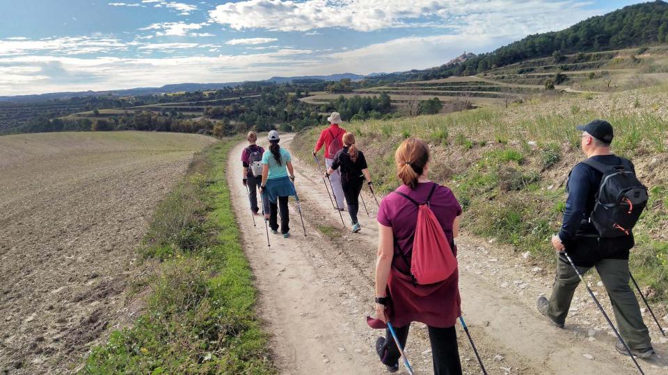 11.11.2018 Curs de Marxa Nòrdica  Argençola -  Rural Salut