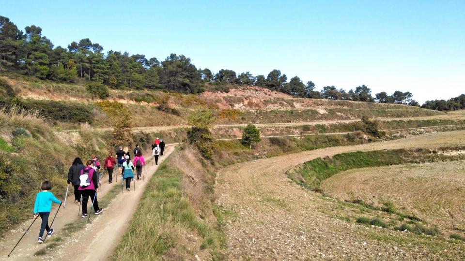 11.11.2018 Curs de Marxa Nòrdica  Argençola -  Rural Salut