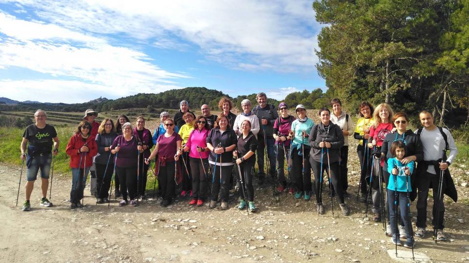 11.11.2018 Curs de Marxa Nòrdica  Argençola -  Rural Salut