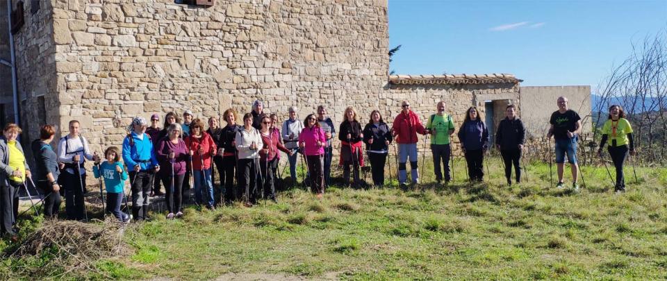 11.11.2018 Curs de Marxa Nòrdica  Argençola -  Toni Castillo