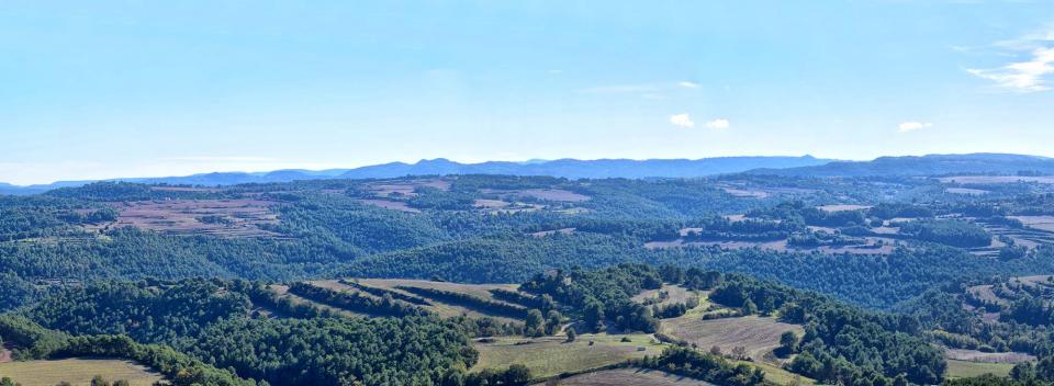 3.11.2018 Vista des del mirador de l'església  Argençola -  Ramon  Sunyer