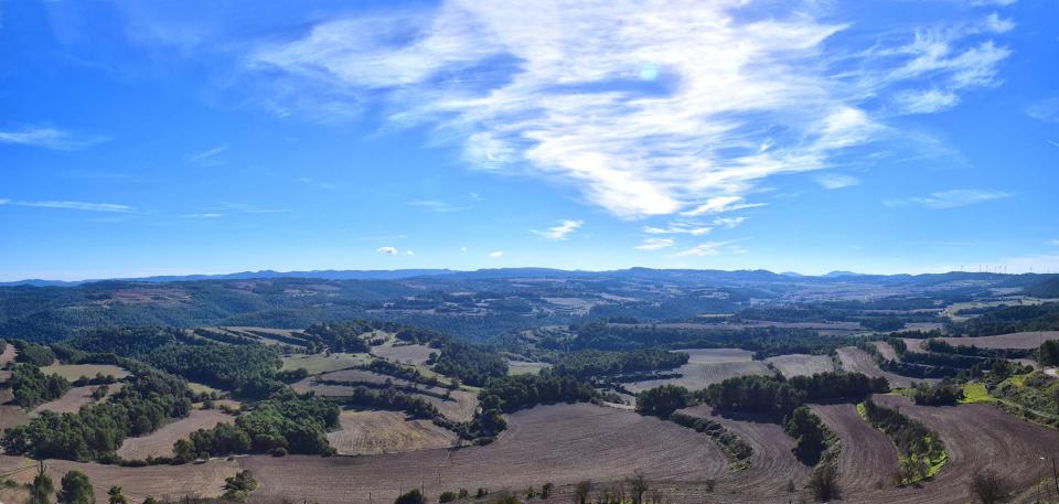 3.11.2018 Vista des del mirador de l'església  Argençola -  Ramon  Sunyer