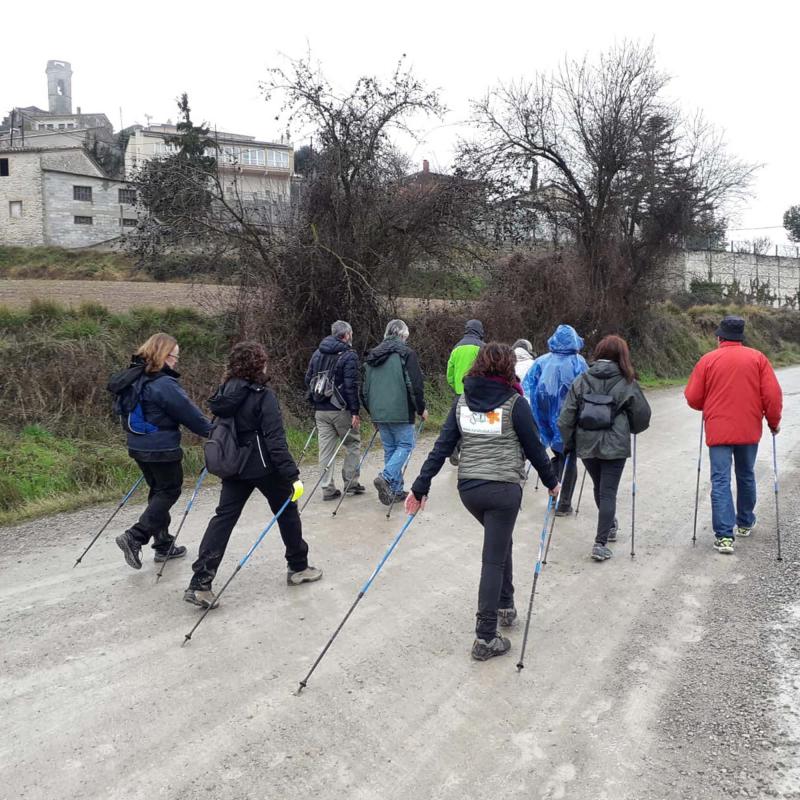 20.1.2019 3a sessió Marxa Nòrdica  Argençola -  Natxo Oñatibia