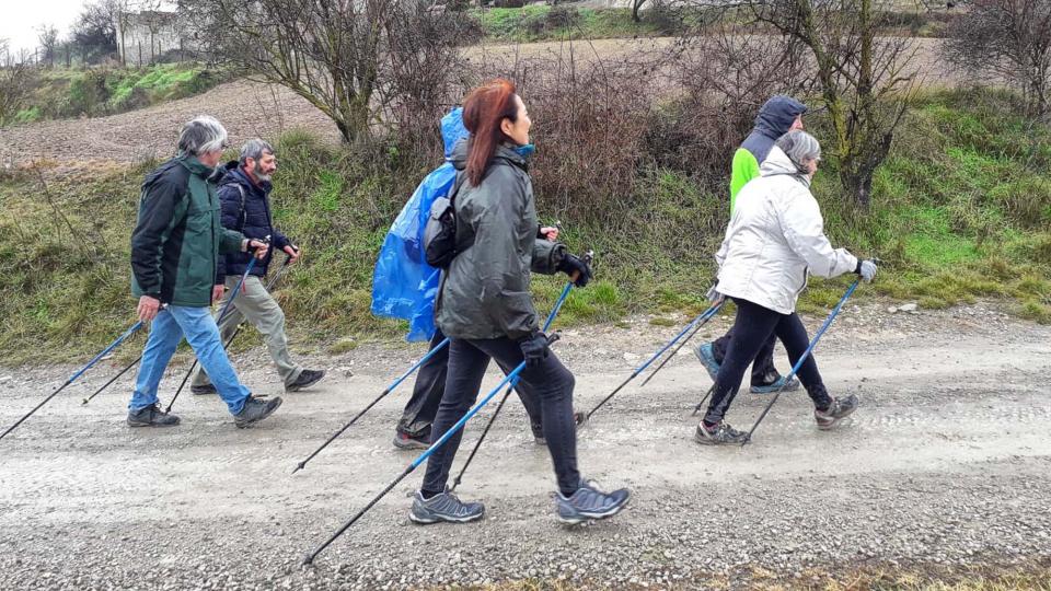 20.1.2019 3a sessió Marxa Nòrdica  Argençola -  Natxo Oñatibia