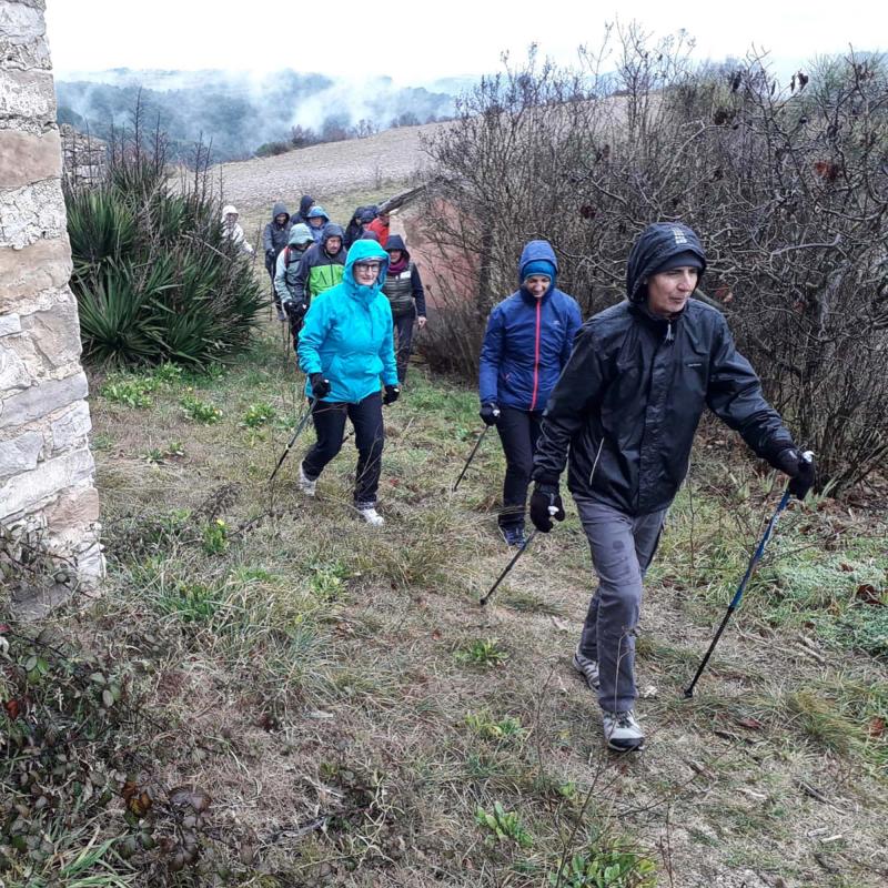 20.1.2019 3a sessió Marxa Nòrdica  Argençola -  Natxo Oñatibia