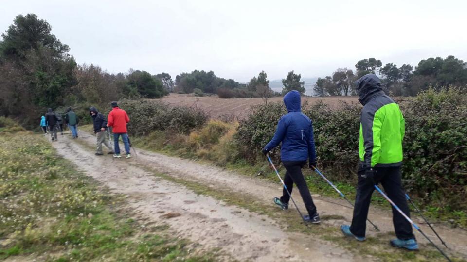 20.1.2019 3a sessió Marxa Nòrdica  Argençola -  Natxo Oñatibia