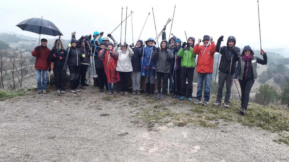 20.1.2019 3a sessió Marxa Nòrdica  Argençola -  Natxo Oñatibia