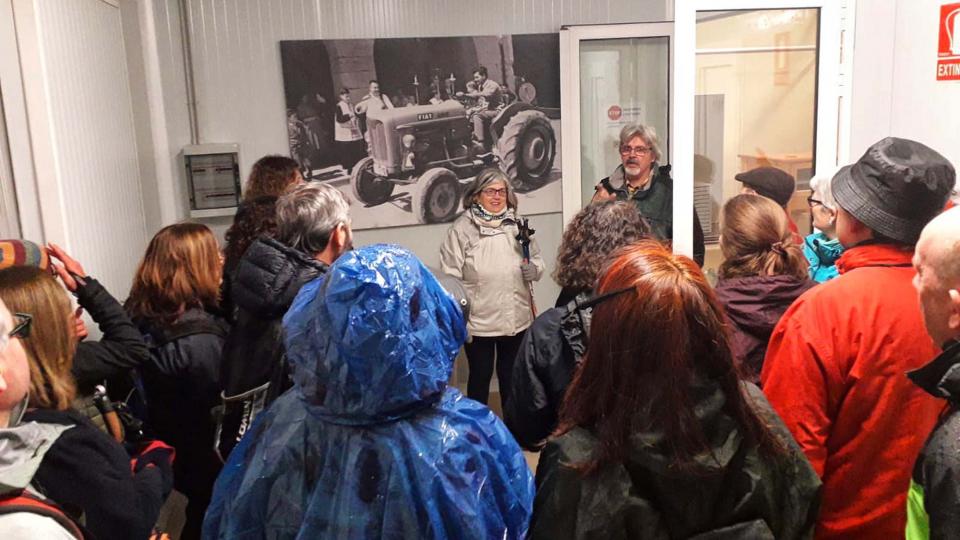 20.1.2019 Visita al molí d'Agricultura ecològica Pep Mestre  Argençola -  Natxo Oñatibia