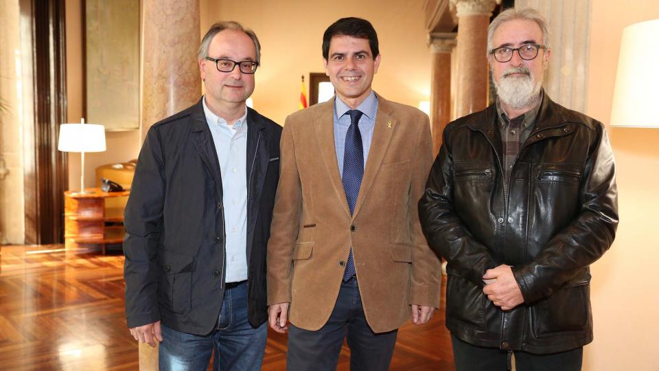 Reunió amb Marc Castells, President de la Diputació de Barcelona