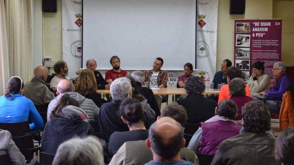 3.3.2019 Jornada tècnica PATT: Llavors ecològiques locals i tradicionals  Argençola -  Ramon Sunyer