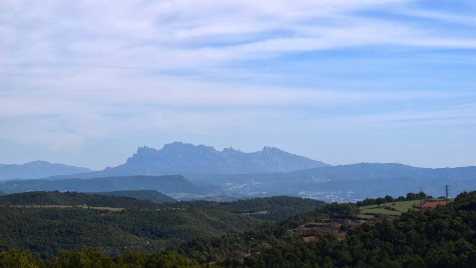 3.3.2019 vista de Montserrat  Argençola -  Ramon Sunyer