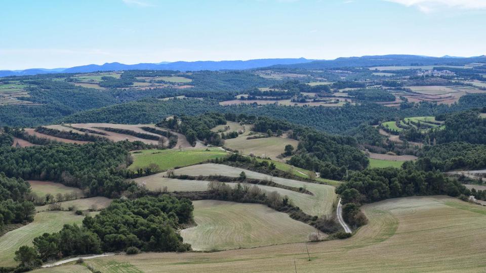 3.3.2019 paisatge des del mirador  Argençola -  Ramon Sunyer