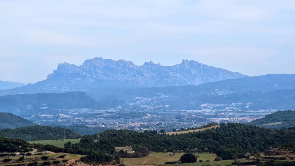 3.3.2019 vista de Montserrat  Argençola -  Ramon Sunyer