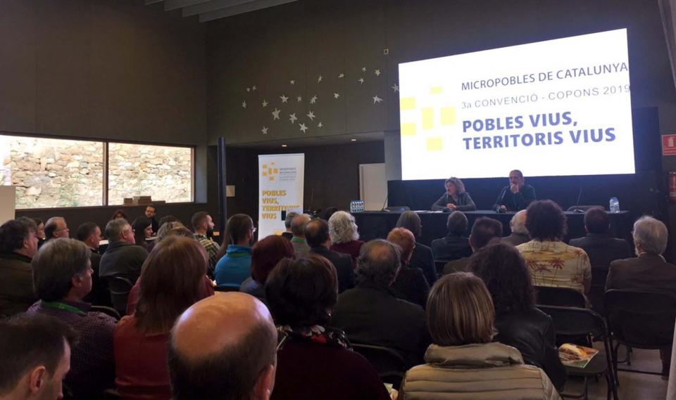 L'Associació de Micropobles presenta l'avantprojecte de llei de l'Estatut del Micropoble a la 3a Convenció 'Pobles vius, territoris vius'