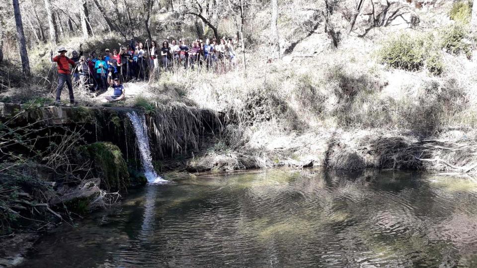 17.3.2019 Saltant del toll del molí nou  Contrast -  Natxo Oñatibia