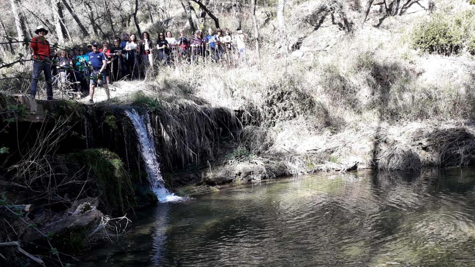 17.3.2019 Saltant del toll del molí nou  Contrast -  Natxo Oñatibia