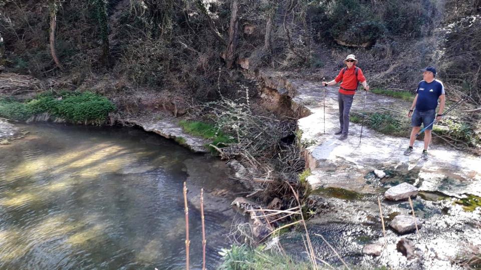 17.3.2019 Saltant del toll del molí nou  Contrast -  Natxo Oñatibia