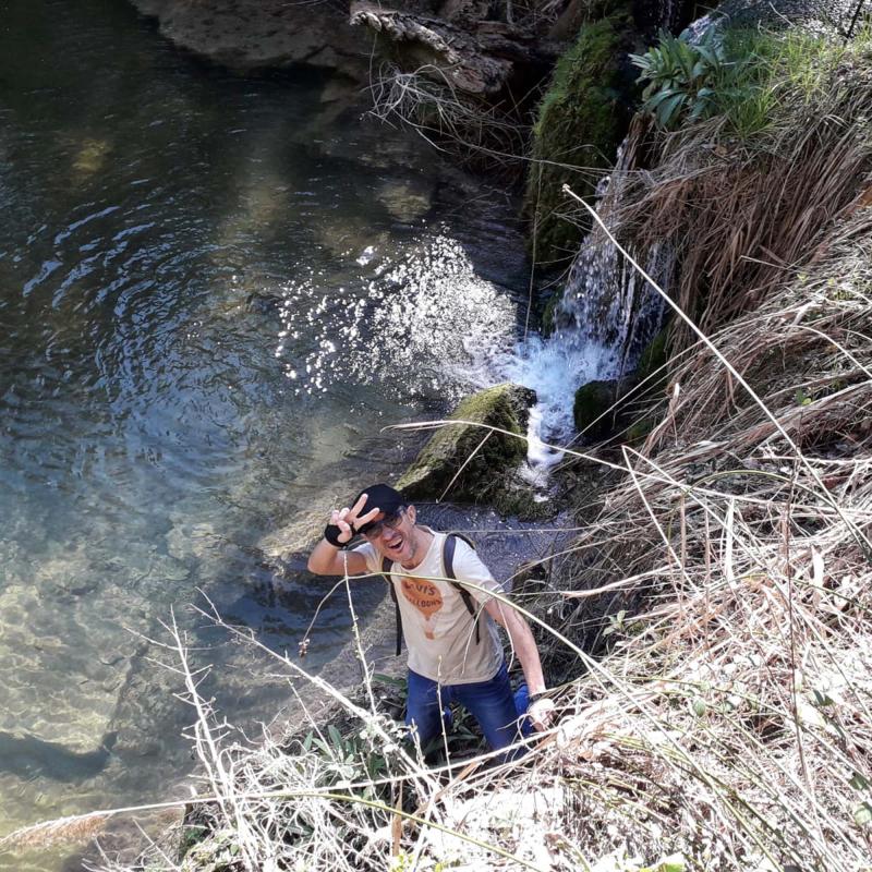 17.3.2019 Saltant del toll del molí nou  Contrast -  Natxo Oñatibia