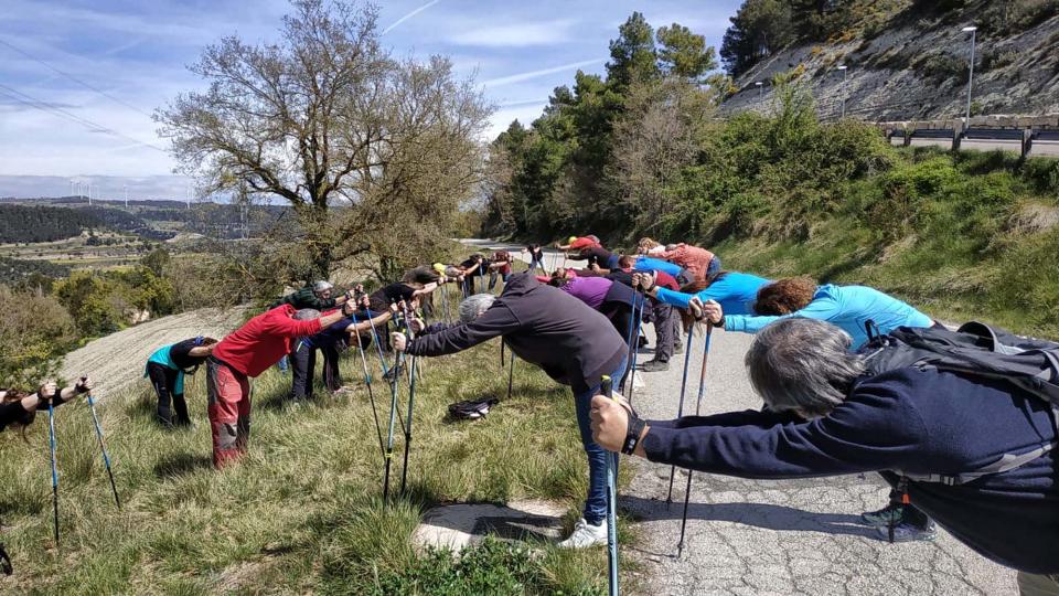 Fent exercicis de preparació - Rocamora