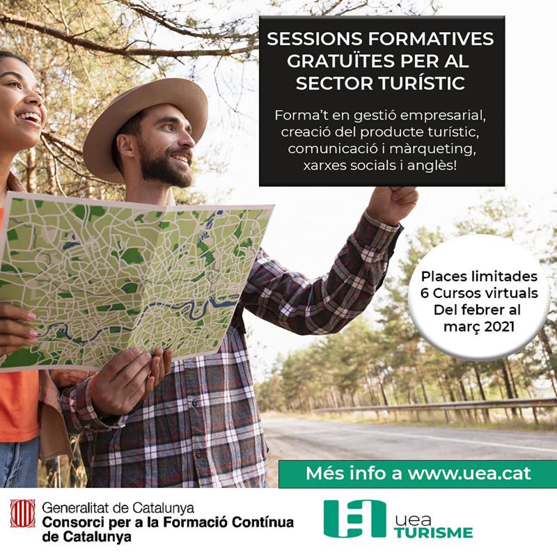 Sessions formatives gratuïtes per al sector turístic