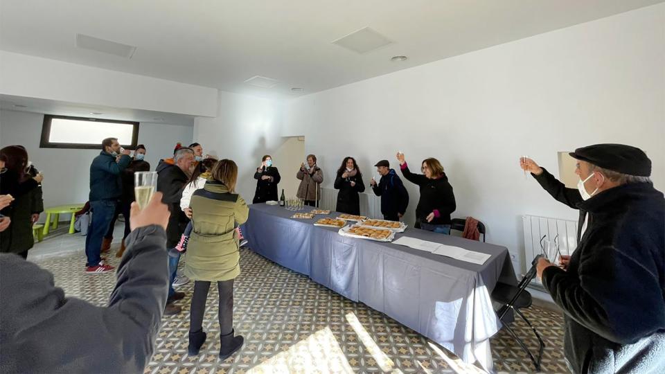 18.12.2021 Inauguració del casal de Porquerisses  Porquerisses -  Elena Jordan