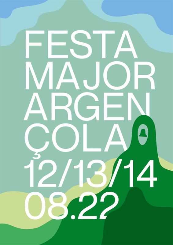 cartell Festa Major d'Argençola 2022