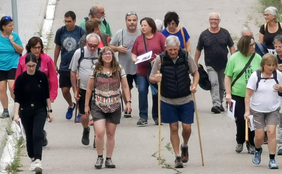 4.9.2022 El paisatge d’Argençola amb Ma. Àngels Solé  Argençola -  Martí Garrancho