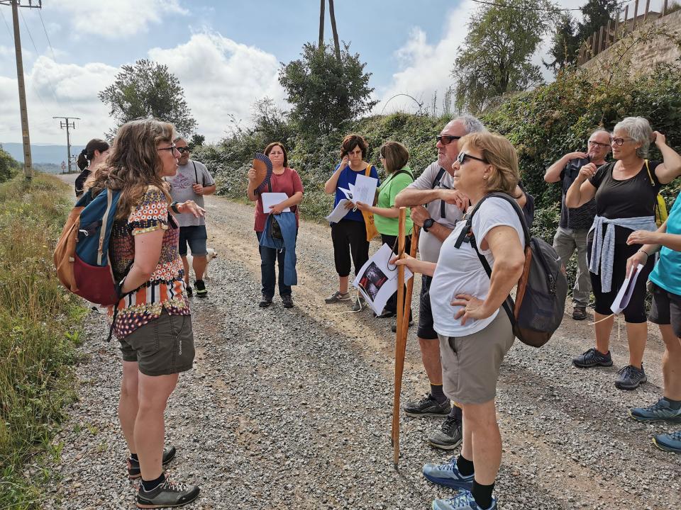 4.9.2022 El paisatge d’Argençola amb Ma. Àngels Solé  Argençola -  Martí Garrancho