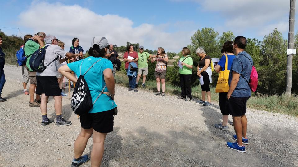 4.9.2022 El paisatge d’Argençola amb Ma. Àngels Solé  Argençola -  Martí Garrancho