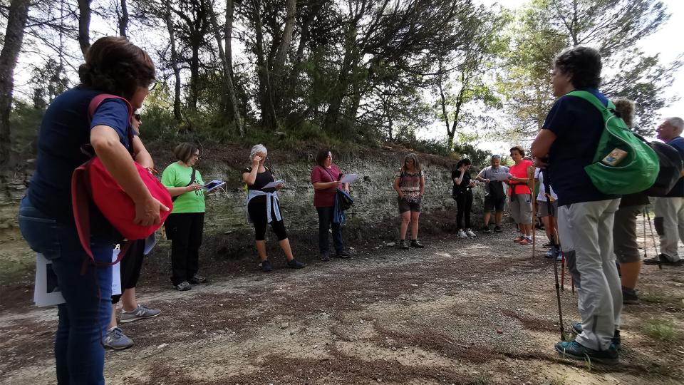 4.9.2022 El paisatge d’Argençola amb Ma. Àngels Solé  Argençola -  Martí Garrancho