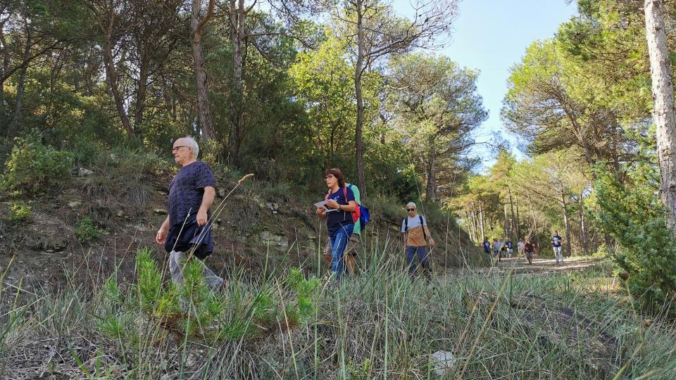 4.9.2022 El paisatge d’Argençola amb Ma. Àngels Solé  Argençola -  Martí Garrancho