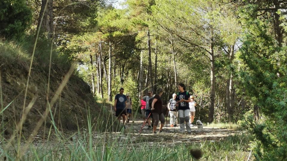 4.9.2022 El paisatge d’Argençola amb Ma. Àngels Solé  Argençola -  Martí Garrancho