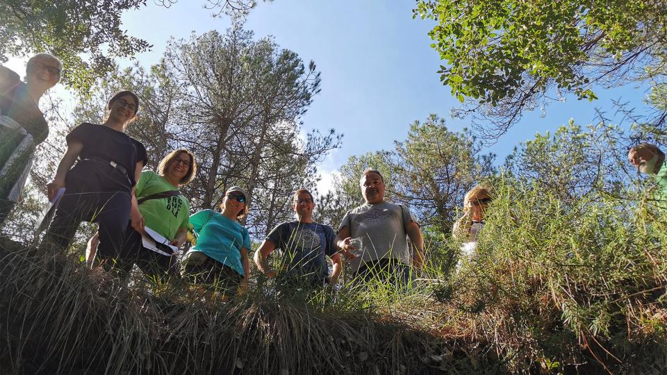 4.9.2022 El paisatge d’Argençola amb Ma. Àngels Solé  Argençola -  Martí Garrancho