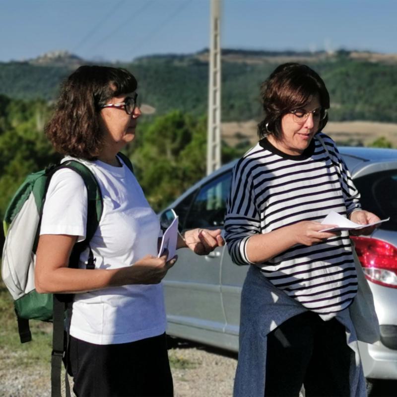 9.10.2022 Caminar o la natura com a forma de revolta amb Marina Espasa  Argençola -  Martí Garrancho