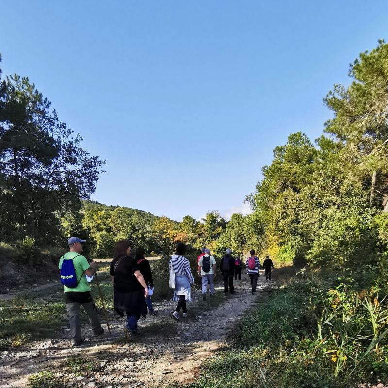 9.10.2022 Caminar o la natura com a forma de revolta amb Marina Espasa  Argençola -  Martí Garrancho