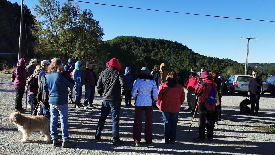 20.11.2022 Estripar la terra amb Pol Dunyó i Ton Lloret  Argençola -  Martí Garrancho