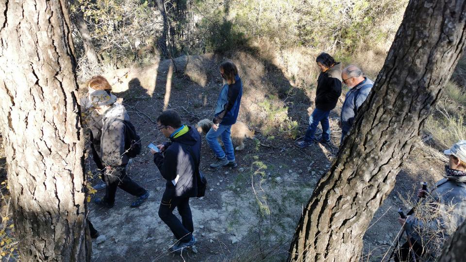 20.11.2022 Estripar la terra amb Pol Dunyó i Ton Lloret  Argençola -  Martí Garrancho