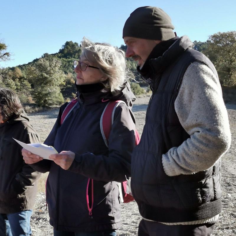 20.11.2022 Estripar la terra amb Pol Dunyó i Ton Lloret  Argençola -  Martí Garrancho