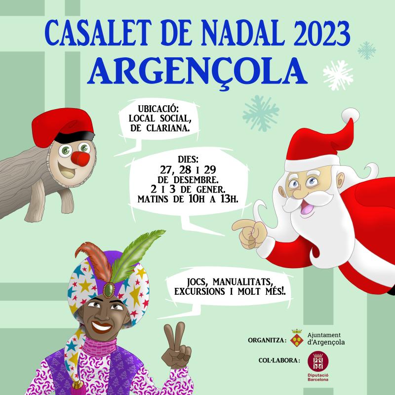 Arriba el Casalet de Nadal d'Argençola