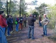 Argençola: Visita al bosc de Cal Caseta  Martí Garrancho