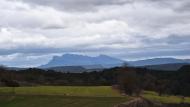 Albarells: Vista de Montserrat  Ramon  Sunyer