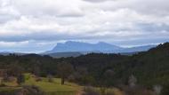 Albarells: Vista de Montserrat  Ramon  Sunyer