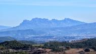 Argençola: vista de Montserrat  Ramon  Sunyer